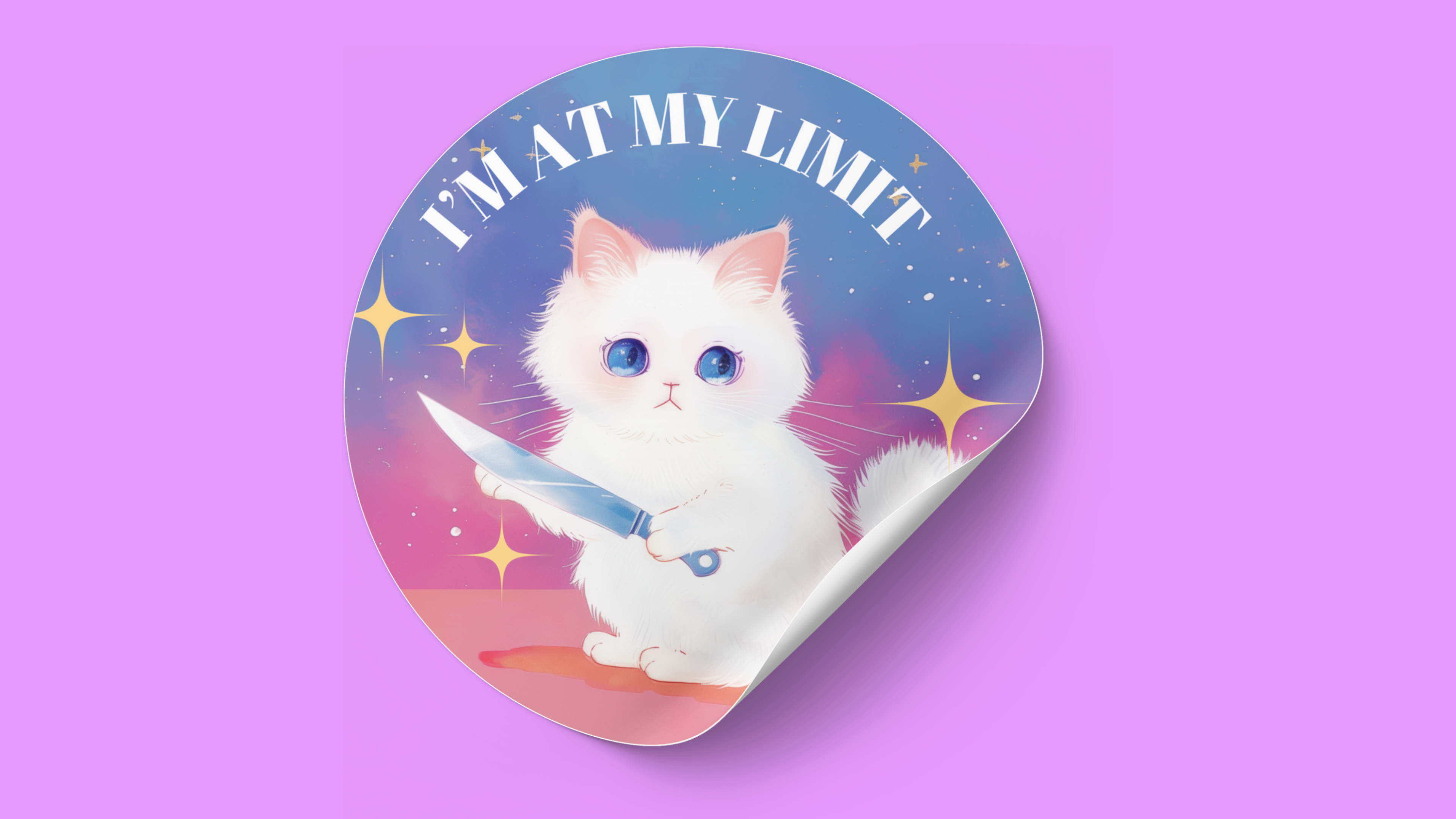 I'm at my limit Sticker