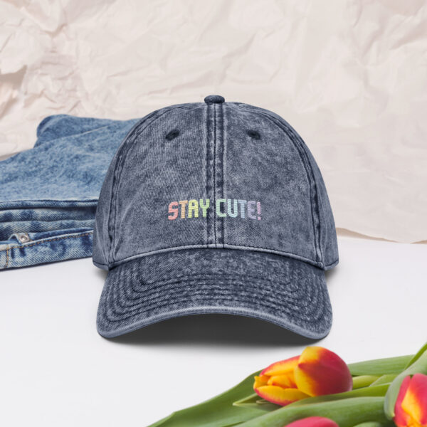 Vintage Cap "STAY CUTE." – Bild 2